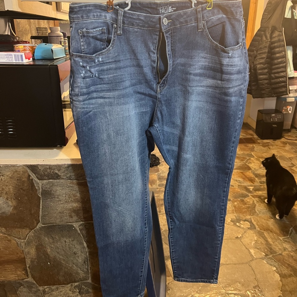 Time n Tru high rise skinny jeans